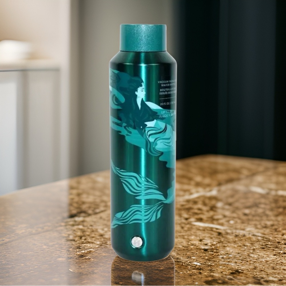 Starbucks 2023 Teal Mermaid Vacuum Insulated Stainless Steel Water Bottle
